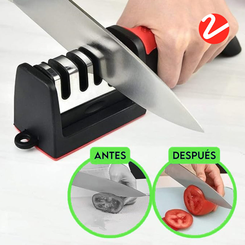 Pack Afilador de Cuchillo + Moledor de Ajo