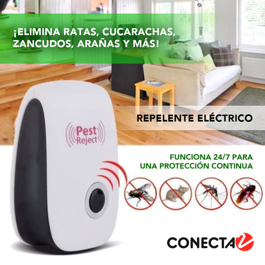 Repelente Eléctrico Contra Ratas e Insectos